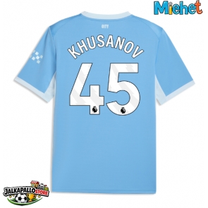 Manchester City Abdukodir Khusanov #45 Kotipaita 2026-27 Lyhythihainen